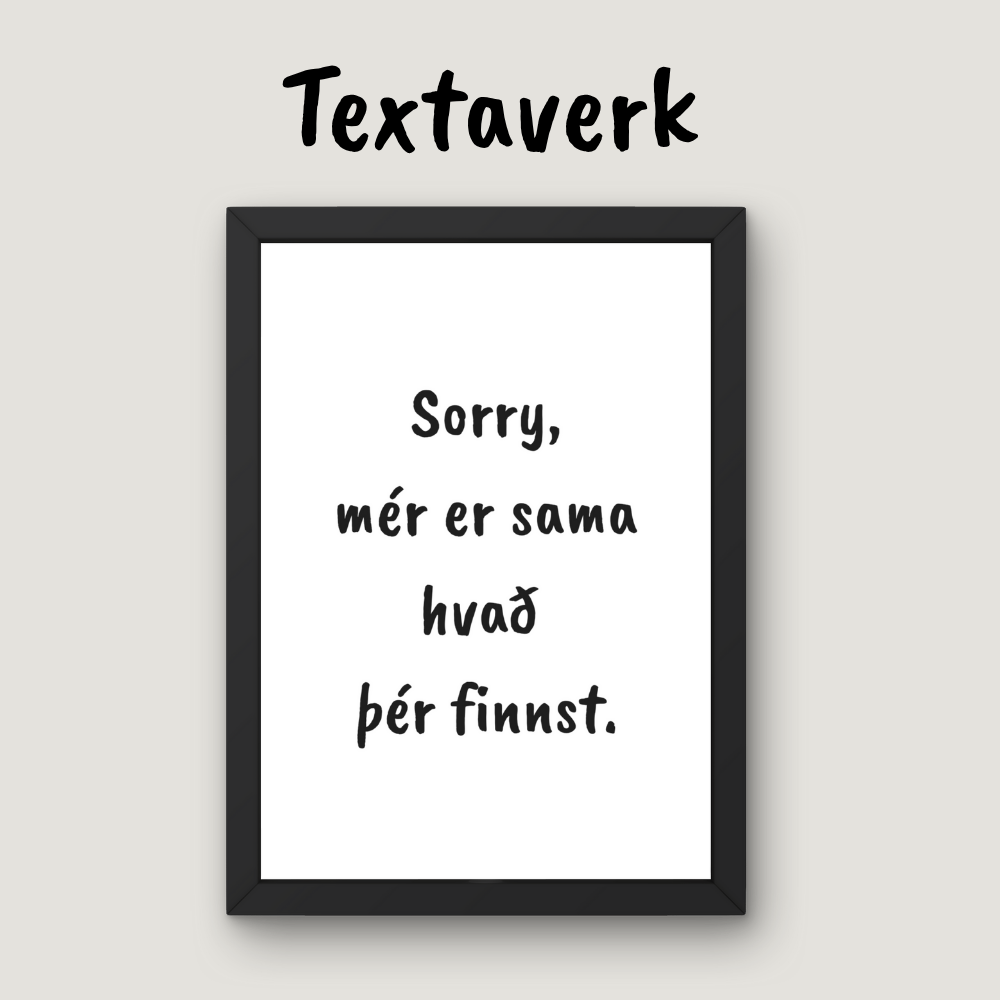 Textaverk