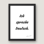 ich spreche deutsch